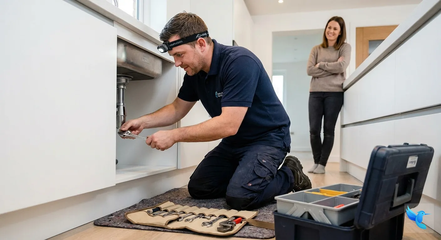 Plumbing company SEO and lead generation dashboard